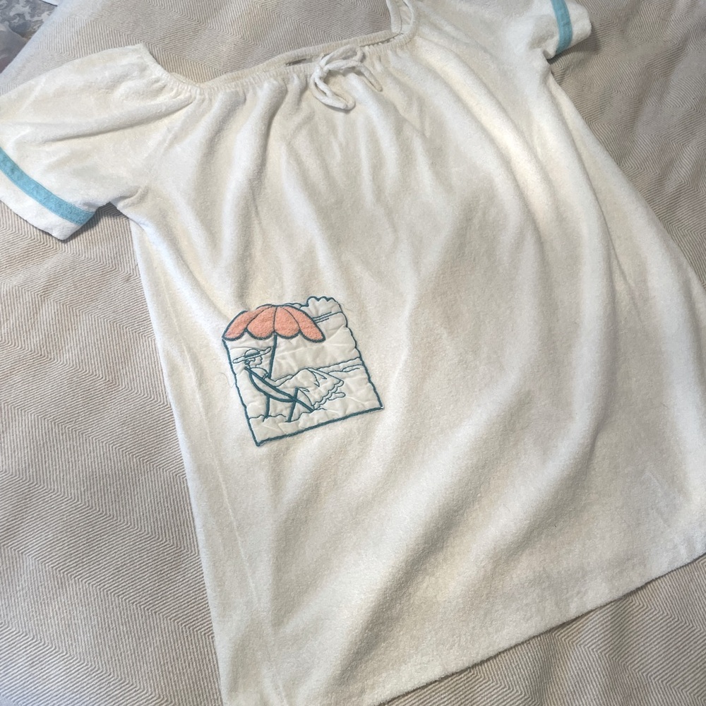 Vintage beach coverup